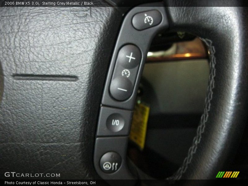 Sterling Grey Metallic / Black 2006 BMW X5 3.0i