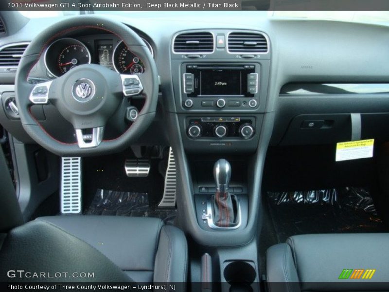 Dashboard of 2011 GTI 4 Door Autobahn Edition