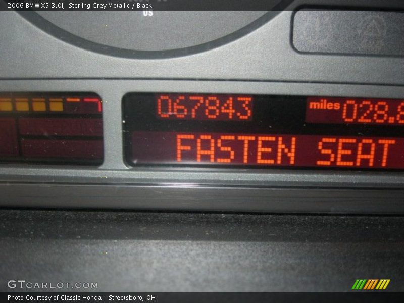 Sterling Grey Metallic / Black 2006 BMW X5 3.0i