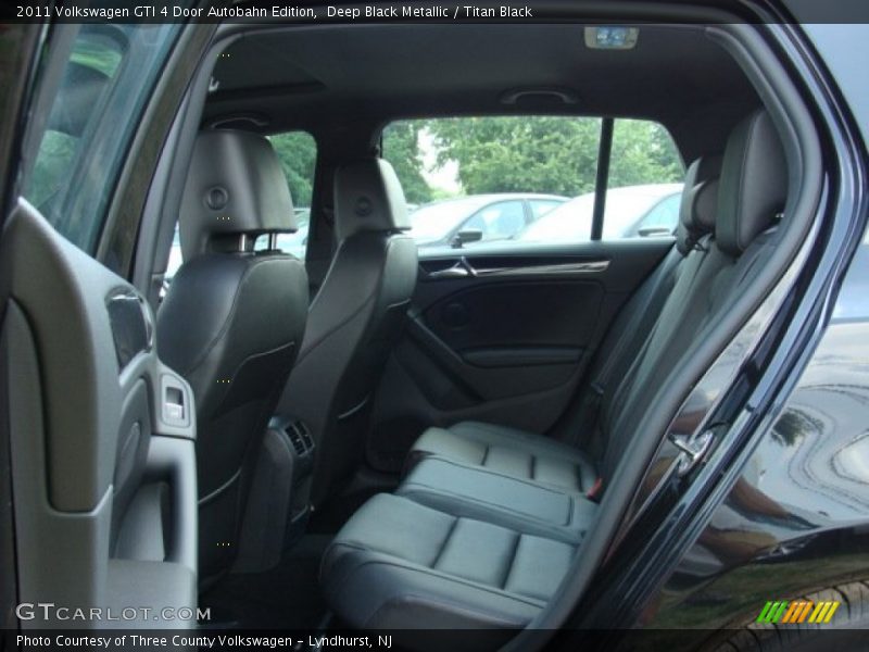 Deep Black Metallic / Titan Black 2011 Volkswagen GTI 4 Door Autobahn Edition