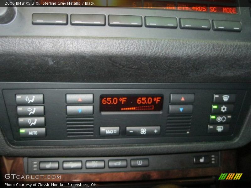 Sterling Grey Metallic / Black 2006 BMW X5 3.0i