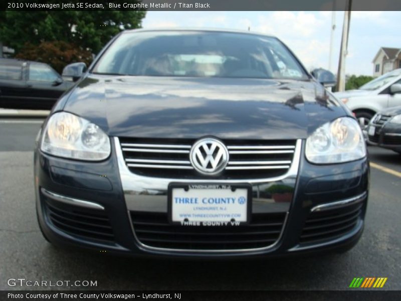 Blue Graphite Metallic / Titan Black 2010 Volkswagen Jetta SE Sedan