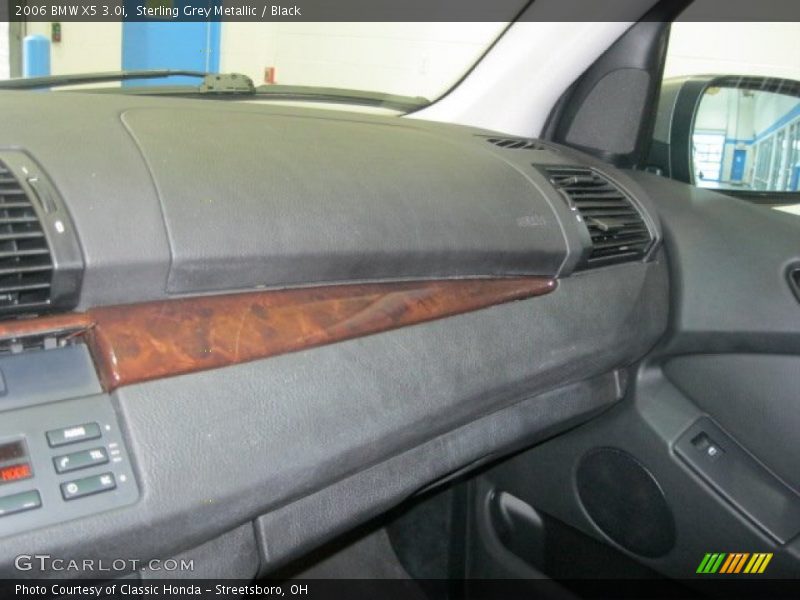 Sterling Grey Metallic / Black 2006 BMW X5 3.0i