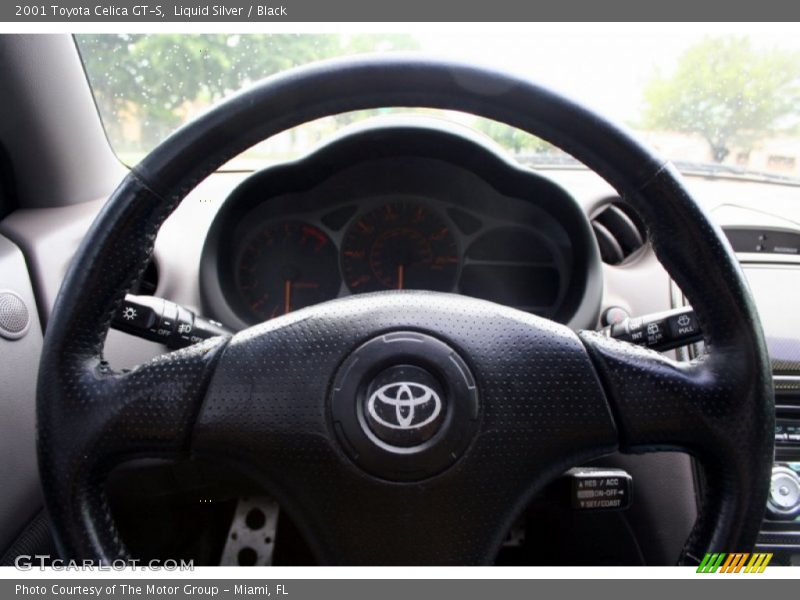 Liquid Silver / Black 2001 Toyota Celica GT-S