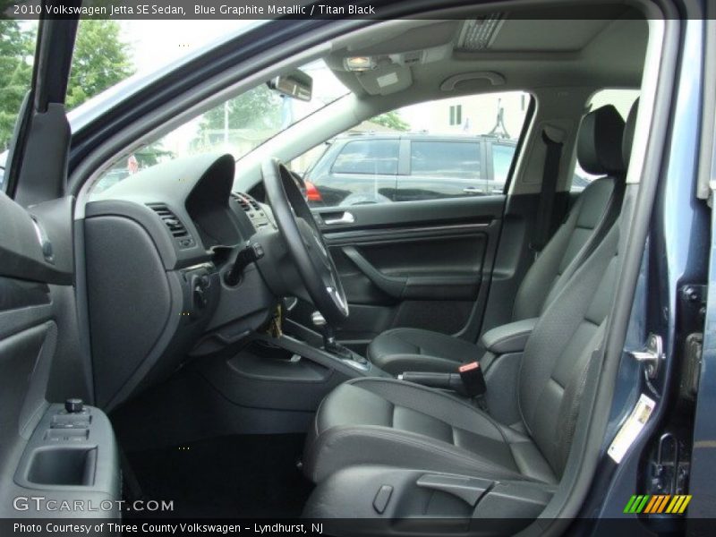 Blue Graphite Metallic / Titan Black 2010 Volkswagen Jetta SE Sedan