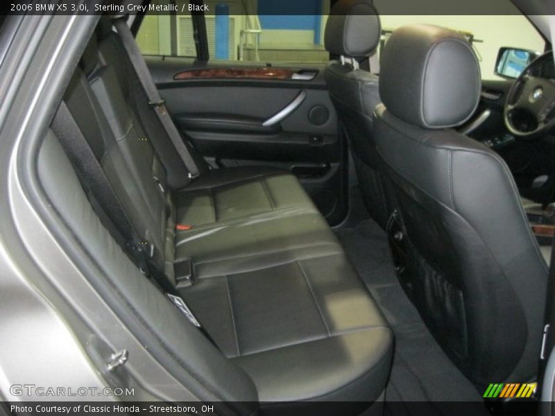 Sterling Grey Metallic / Black 2006 BMW X5 3.0i