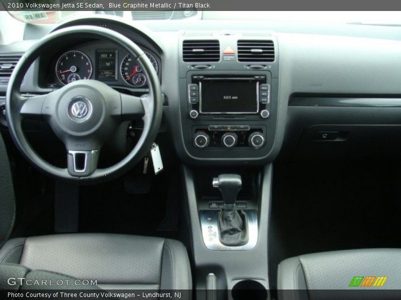 Blue Graphite Metallic / Titan Black 2010 Volkswagen Jetta SE Sedan