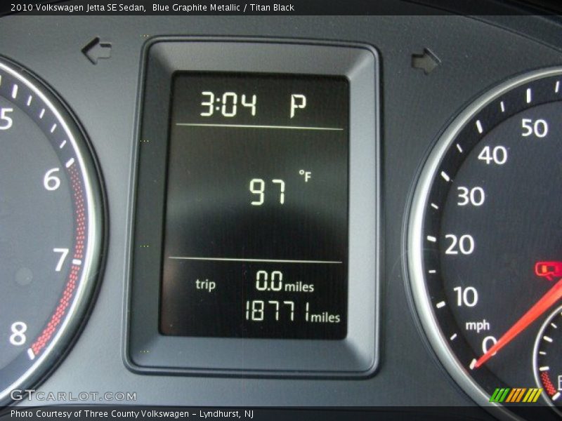 Blue Graphite Metallic / Titan Black 2010 Volkswagen Jetta SE Sedan