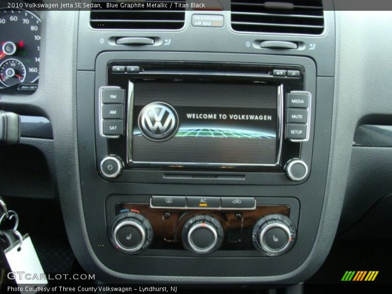 Blue Graphite Metallic / Titan Black 2010 Volkswagen Jetta SE Sedan