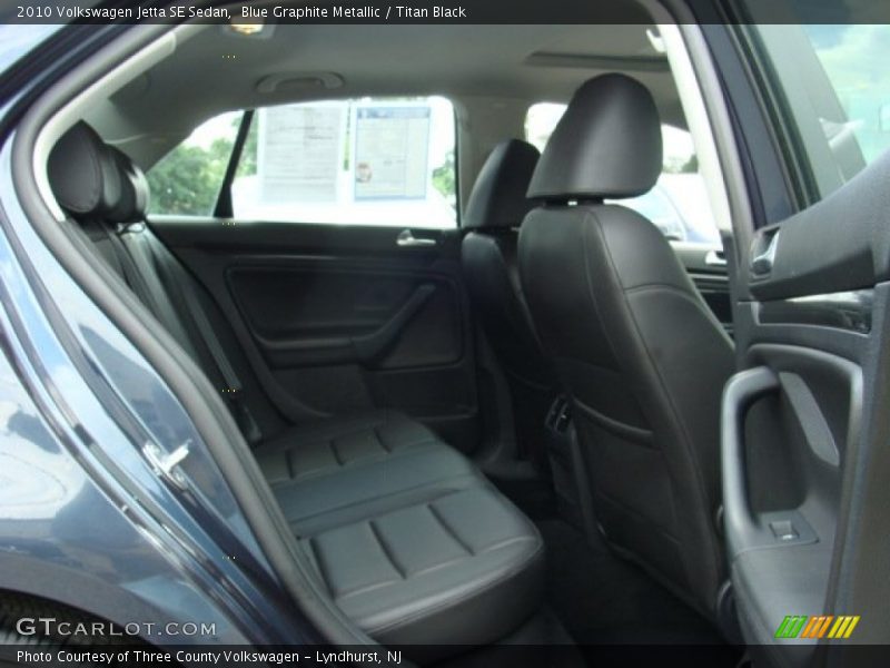 Blue Graphite Metallic / Titan Black 2010 Volkswagen Jetta SE Sedan