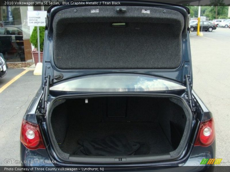Blue Graphite Metallic / Titan Black 2010 Volkswagen Jetta SE Sedan