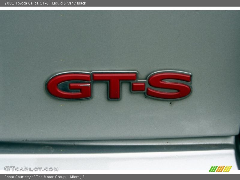 Liquid Silver / Black 2001 Toyota Celica GT-S