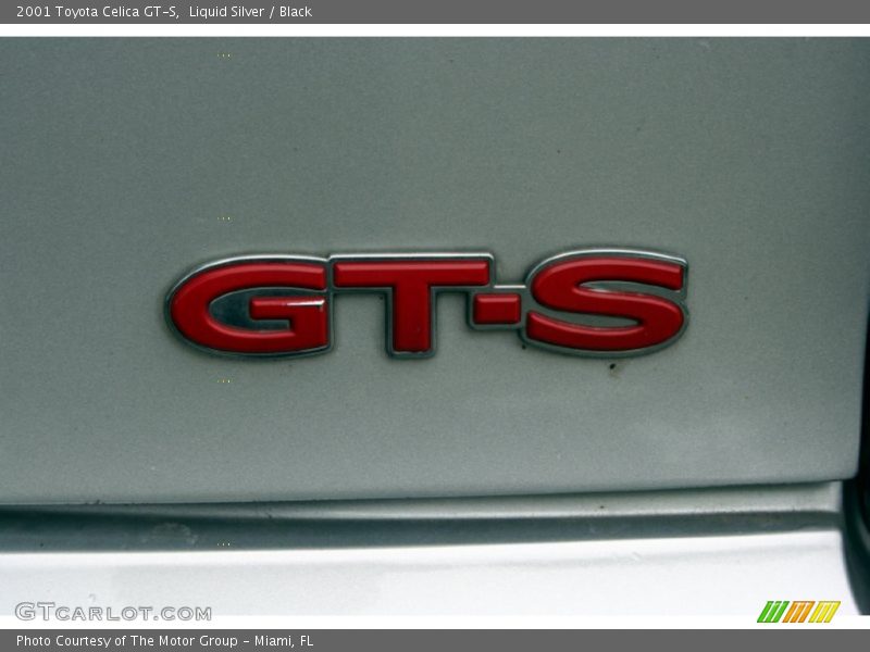 Liquid Silver / Black 2001 Toyota Celica GT-S
