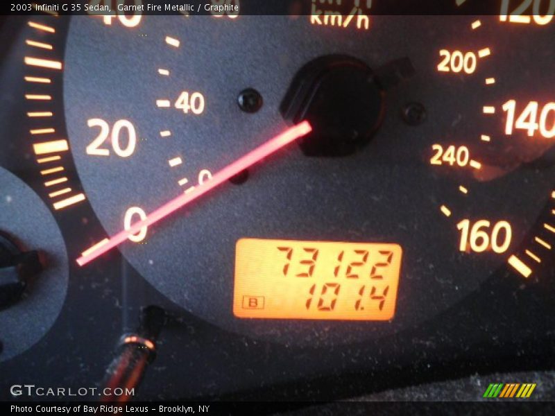 Garnet Fire Metallic / Graphite 2003 Infiniti G 35 Sedan