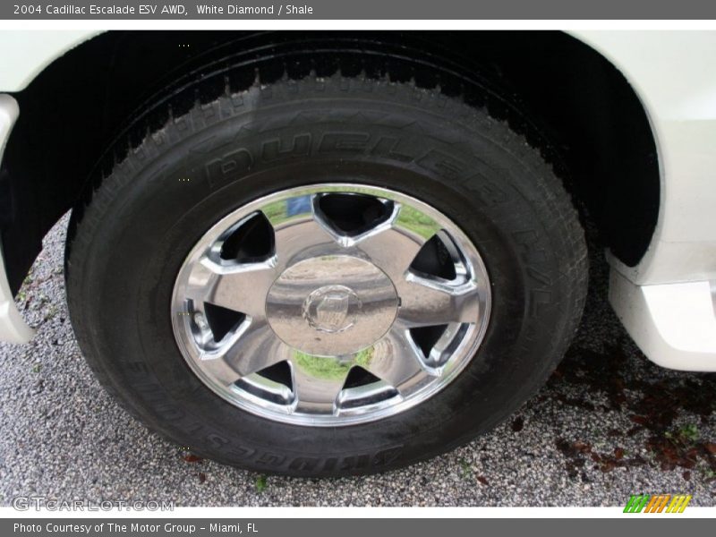 White Diamond / Shale 2004 Cadillac Escalade ESV AWD