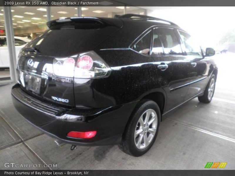 Obsidian Black / Parchment 2009 Lexus RX 350 AWD