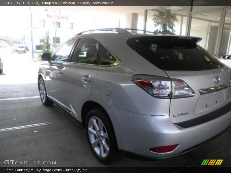 Tungsten Silver Pearl / Black/Brown Walnut 2010 Lexus RX 350