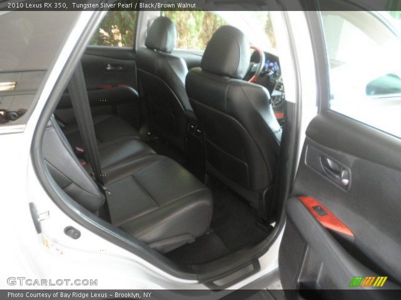 Tungsten Silver Pearl / Black/Brown Walnut 2010 Lexus RX 350