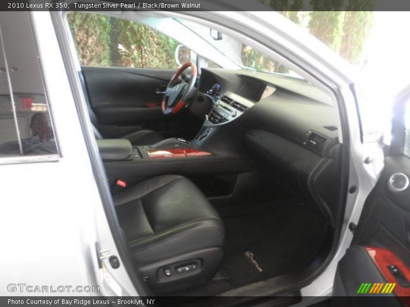 Tungsten Silver Pearl / Black/Brown Walnut 2010 Lexus RX 350