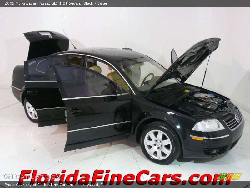 Black / Beige 2005 Volkswagen Passat GLS 1.8T Sedan