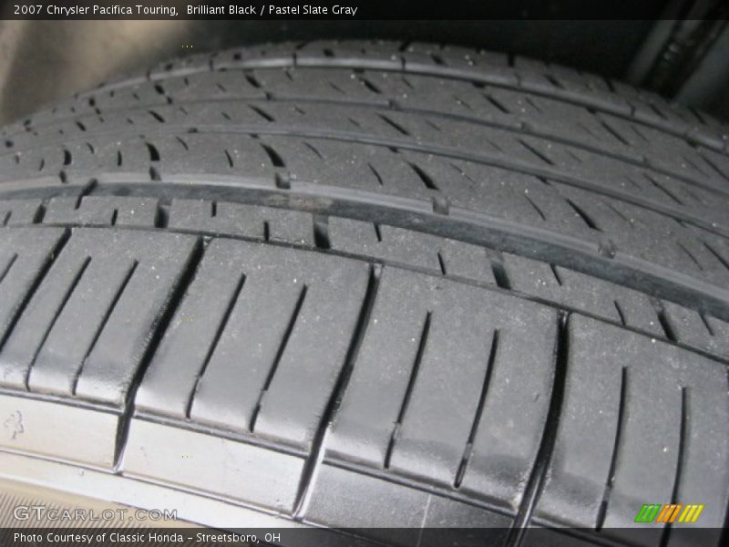 Brilliant Black / Pastel Slate Gray 2007 Chrysler Pacifica Touring