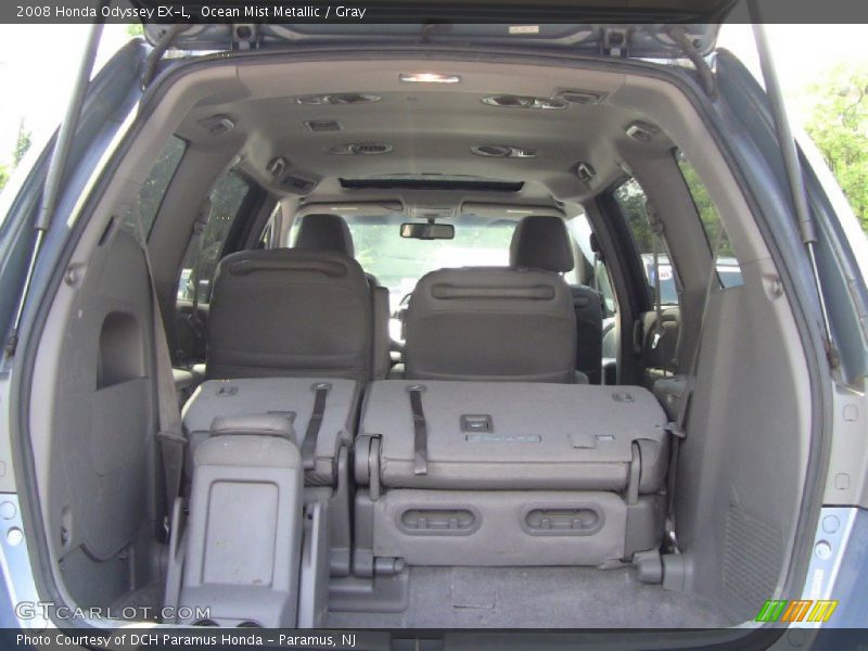 Ocean Mist Metallic / Gray 2008 Honda Odyssey EX-L