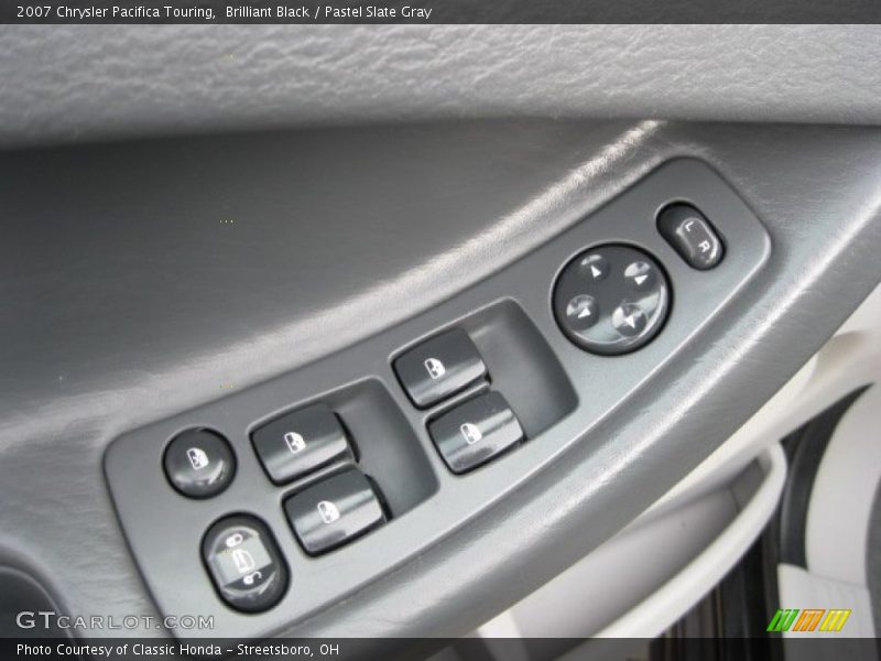Brilliant Black / Pastel Slate Gray 2007 Chrysler Pacifica Touring