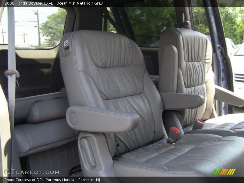 Ocean Mist Metallic / Gray 2008 Honda Odyssey EX-L