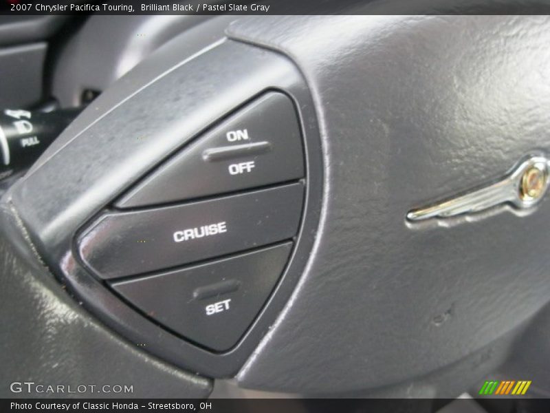 Brilliant Black / Pastel Slate Gray 2007 Chrysler Pacifica Touring