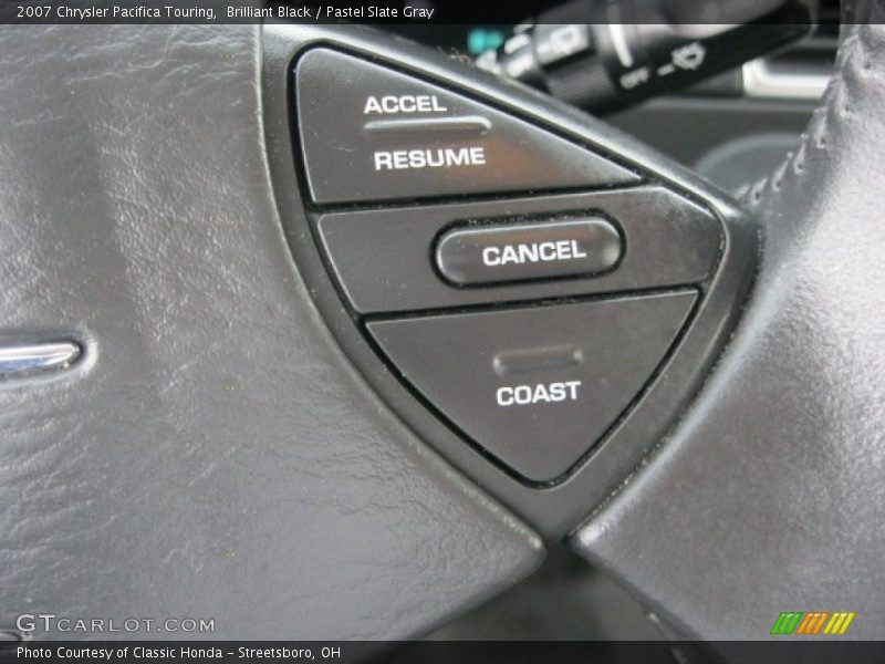 Brilliant Black / Pastel Slate Gray 2007 Chrysler Pacifica Touring
