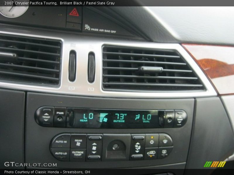 Brilliant Black / Pastel Slate Gray 2007 Chrysler Pacifica Touring