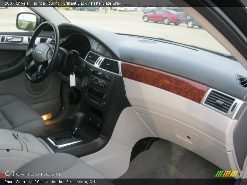 Brilliant Black / Pastel Slate Gray 2007 Chrysler Pacifica Touring