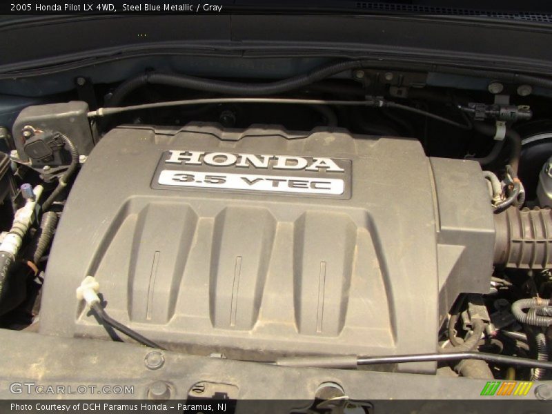 Steel Blue Metallic / Gray 2005 Honda Pilot LX 4WD