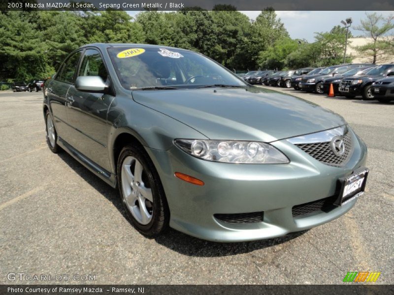 Front 3/4 View of 2003 MAZDA6 i Sedan