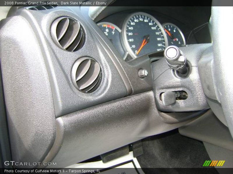 Dark Slate Metallic / Ebony 2008 Pontiac Grand Prix Sedan