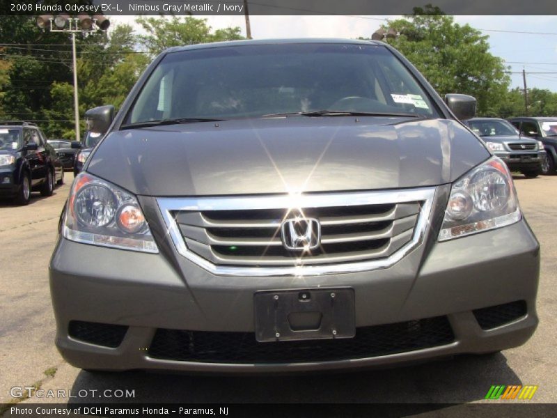 Nimbus Gray Metallic / Ivory 2008 Honda Odyssey EX-L