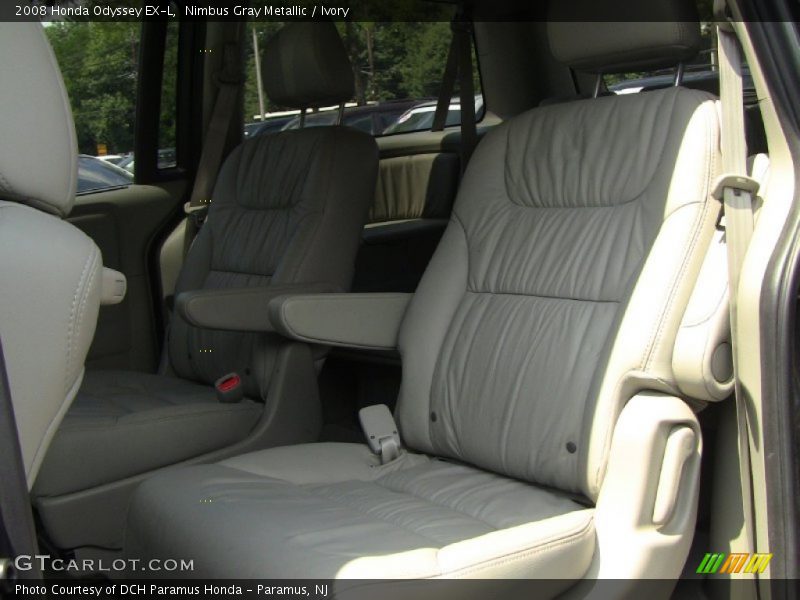 Nimbus Gray Metallic / Ivory 2008 Honda Odyssey EX-L