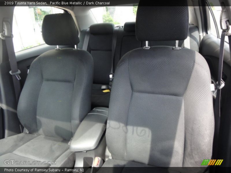 Pacific Blue Metallic / Dark Charcoal 2009 Toyota Yaris Sedan