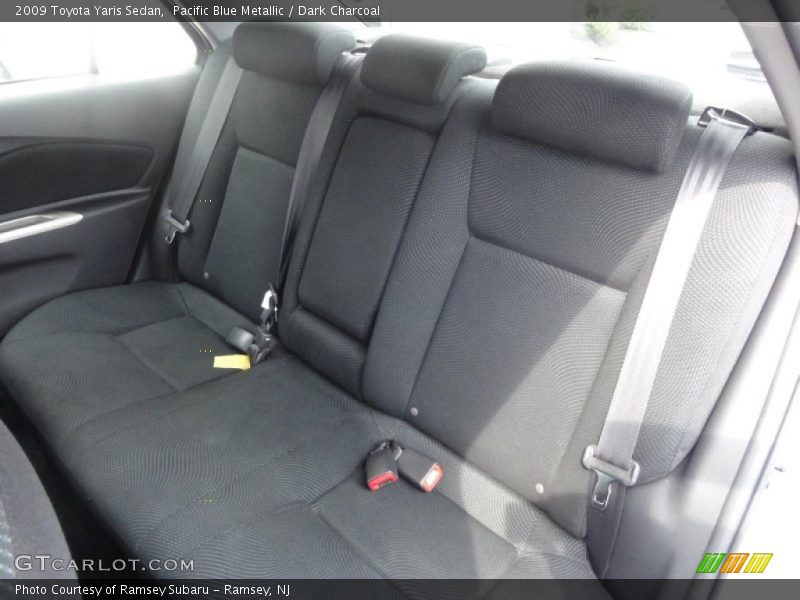 Pacific Blue Metallic / Dark Charcoal 2009 Toyota Yaris Sedan