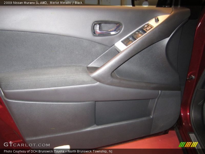 Merlot Metallic / Black 2009 Nissan Murano SL AWD