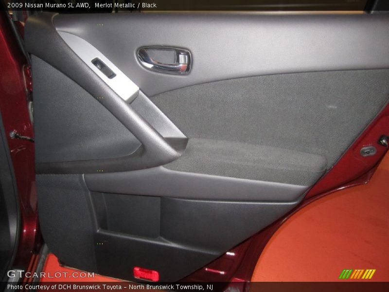 Merlot Metallic / Black 2009 Nissan Murano SL AWD