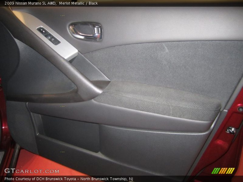 Merlot Metallic / Black 2009 Nissan Murano SL AWD