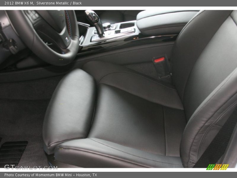 Silverstone Metallic / Black 2012 BMW X6 M