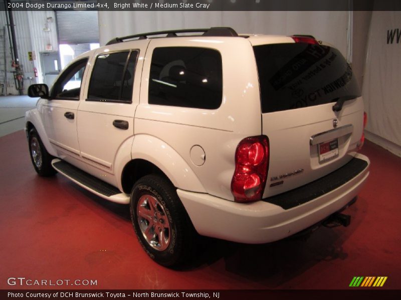 Bright White / Medium Slate Gray 2004 Dodge Durango Limited 4x4