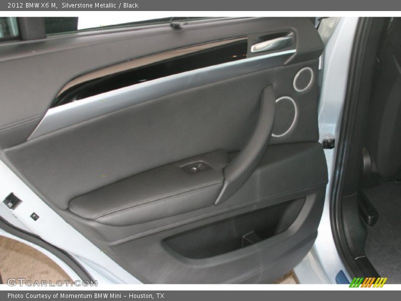 Silverstone Metallic / Black 2012 BMW X6 M