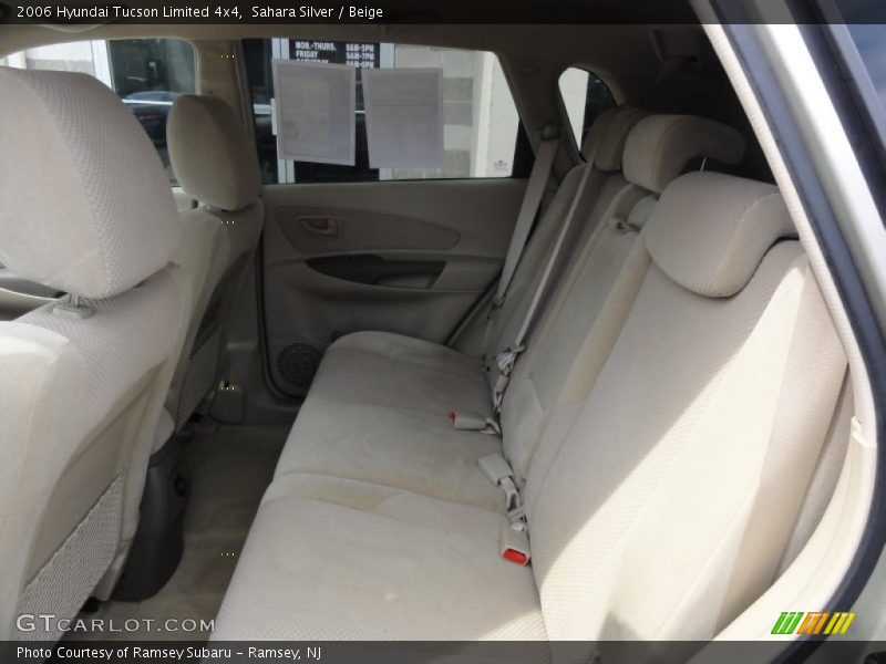 Sahara Silver / Beige 2006 Hyundai Tucson Limited 4x4