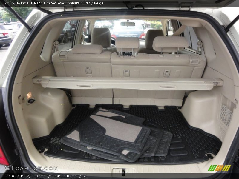 Sahara Silver / Beige 2006 Hyundai Tucson Limited 4x4