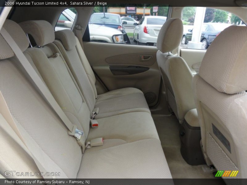 Sahara Silver / Beige 2006 Hyundai Tucson Limited 4x4