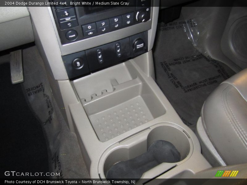 Bright White / Medium Slate Gray 2004 Dodge Durango Limited 4x4