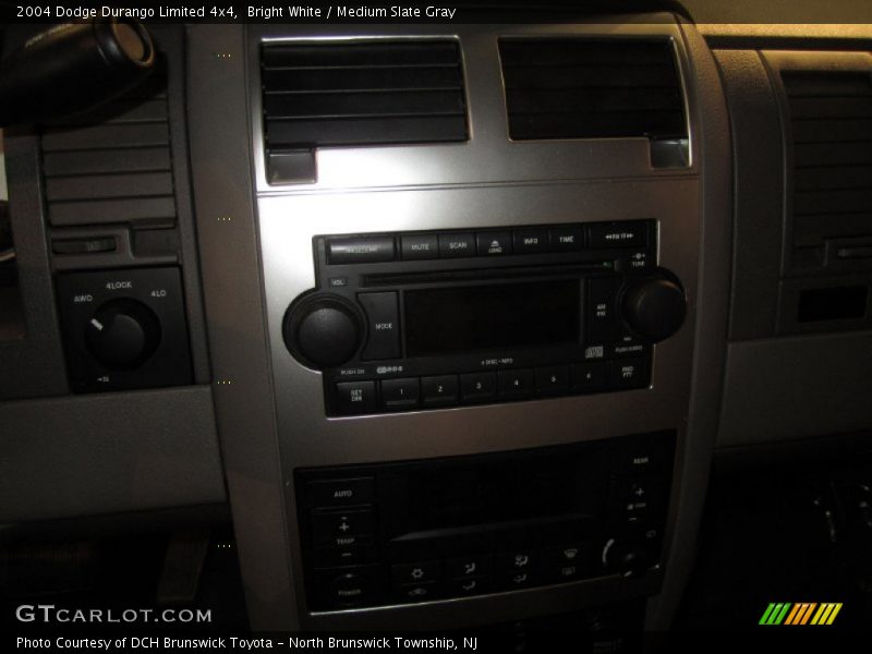 Bright White / Medium Slate Gray 2004 Dodge Durango Limited 4x4
